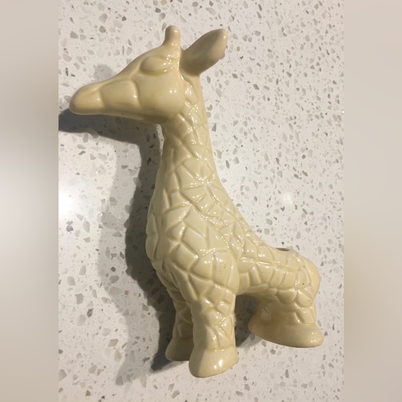 Dept 56 TAIWAN Ceramic Giraffe Planter Pot Vase Rare figurine 70s 80s tag on - Picture 5 of 6